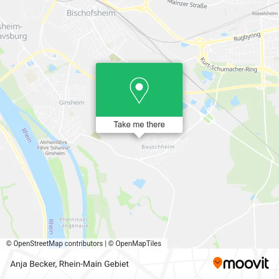 Карта Anja Becker