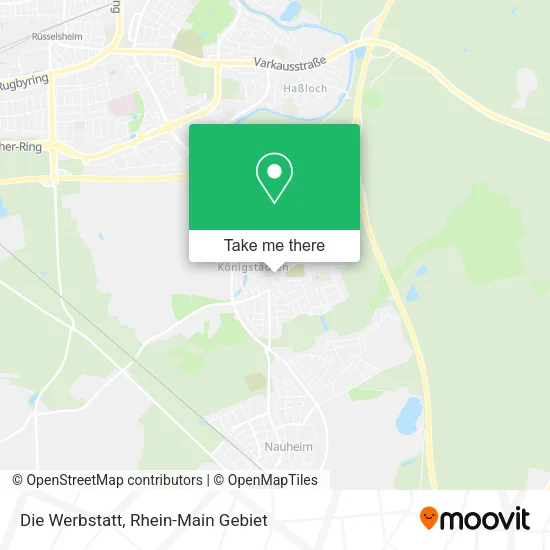 Карта Die Werbstatt