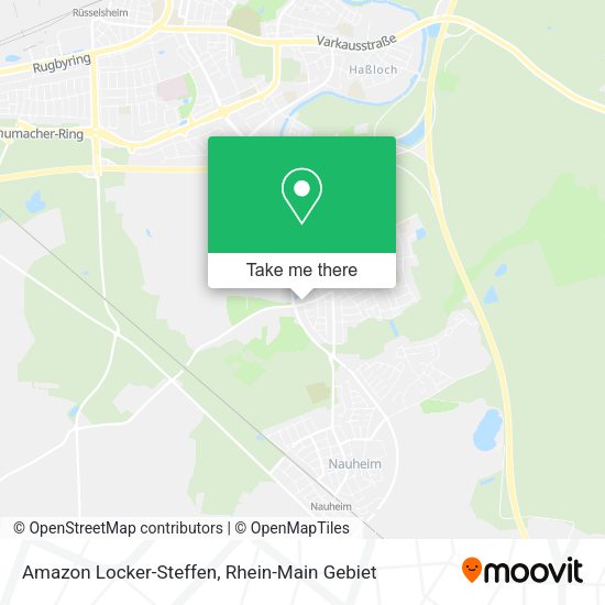 Карта Amazon Locker-Steffen