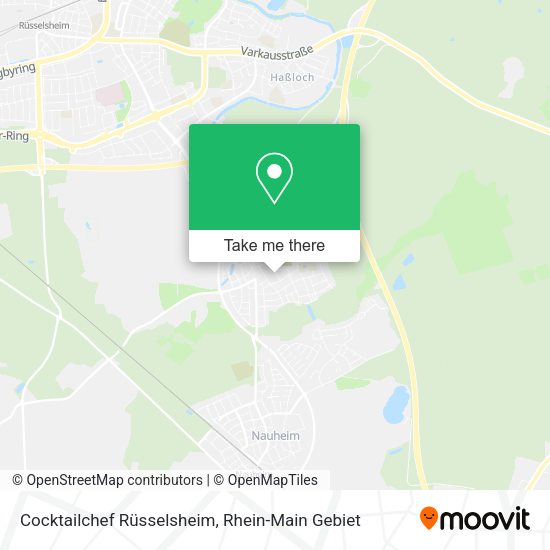 Карта Cocktailchef Rüsselsheim