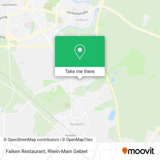 Карта Falken Restaurant