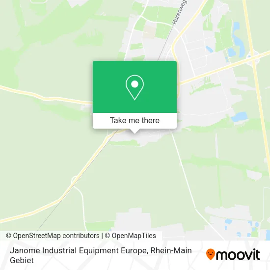 Карта Janome Industrial Equipment Europe