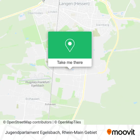 Карта Jugendparlament Egelsbach