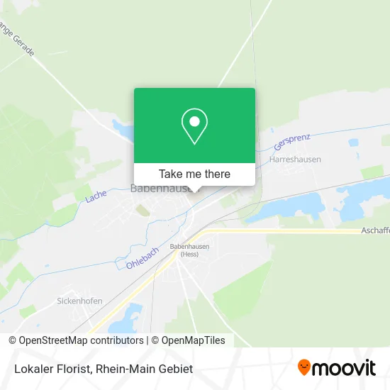 Карта Lokaler Florist