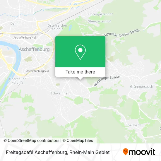 Карта Freitagscafé Aschaffenburg