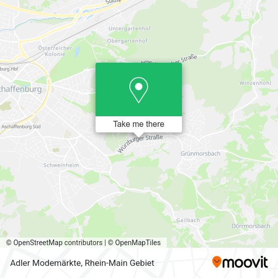 Карта Adler Modemärkte