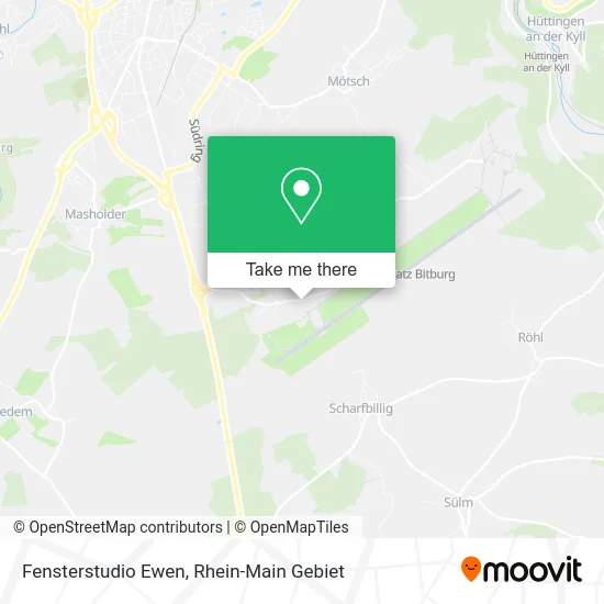Fensterstudio Ewen map