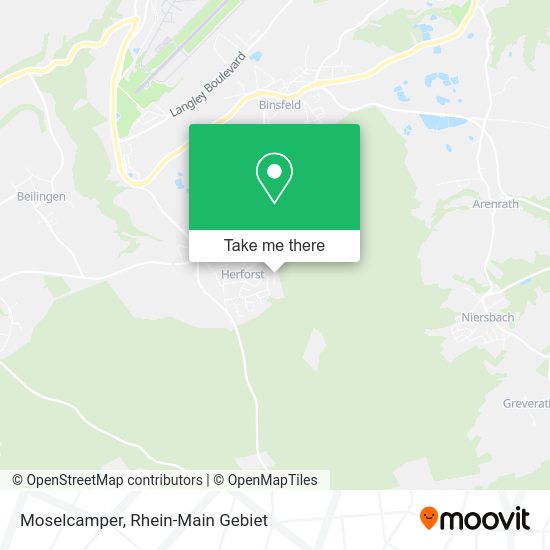 Карта Moselcamper