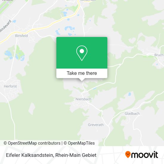 Карта Eifeler Kalksandstein