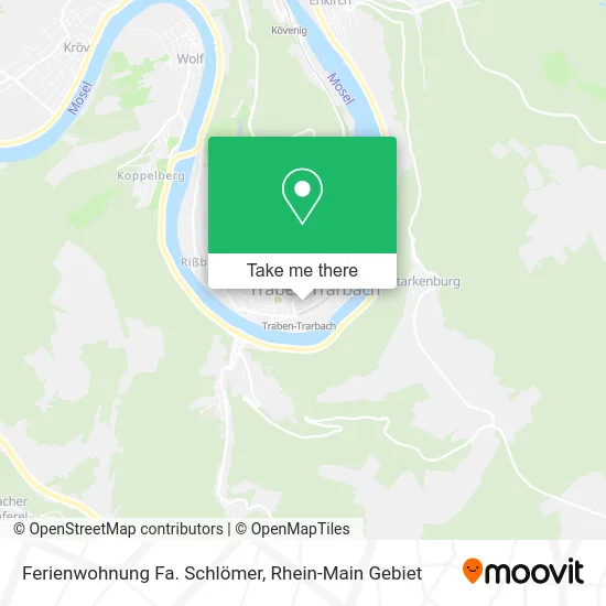Карта Ferienwohnung Fa. Schlömer