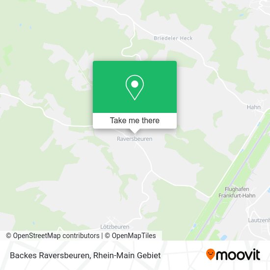 Карта Backes Raversbeuren