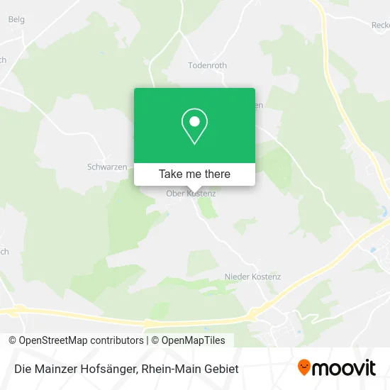 Карта Die Mainzer Hofsänger