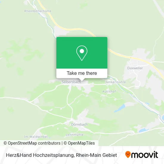 Карта Herz&Hand Hochzeitsplanung