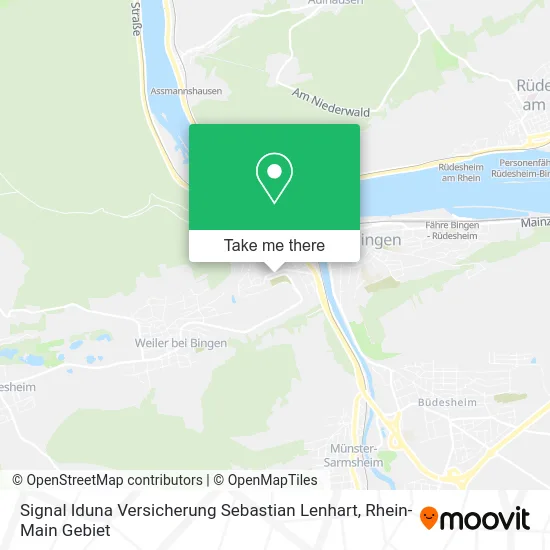 Карта Signal Iduna Versicherung Sebastian Lenhart