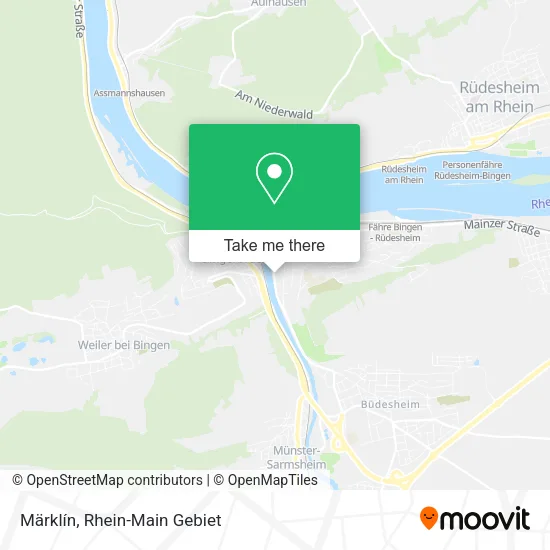 Карта Märklín