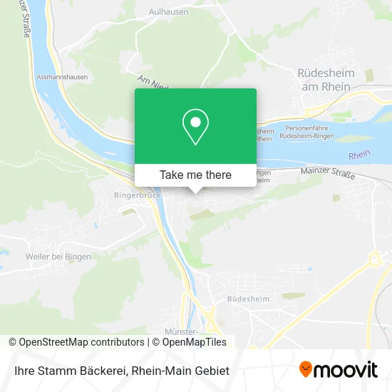 Карта Ihre Stamm Bäckerei