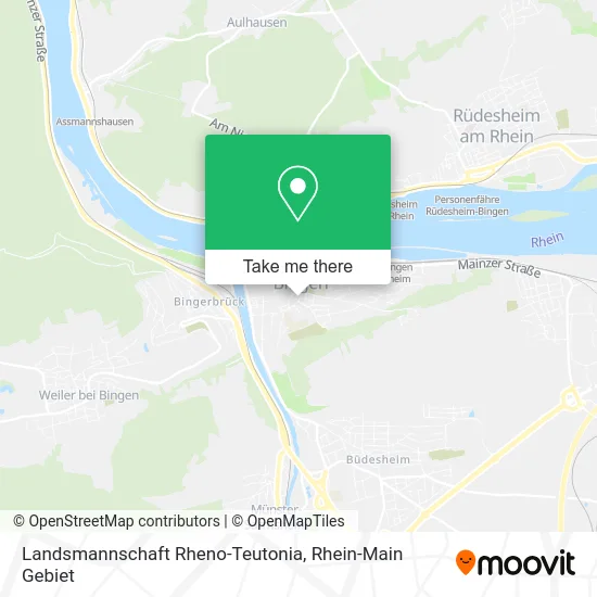 Карта Landsmannschaft Rheno-Teutonia