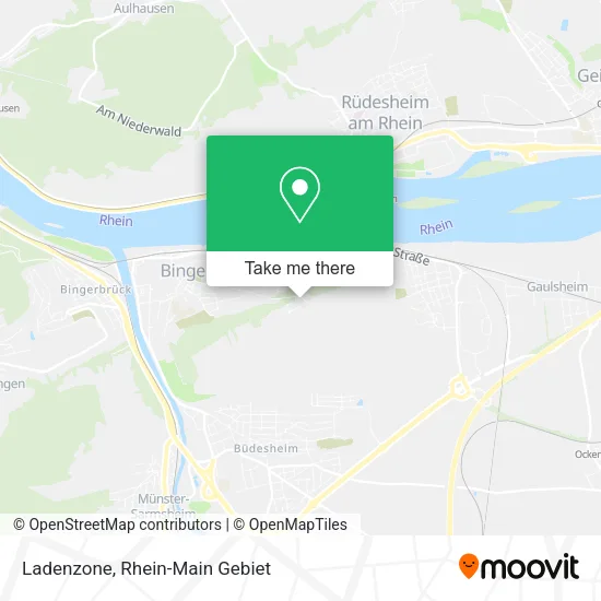 Ladenzone map