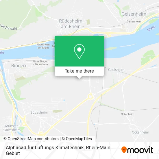 Карта Alphacad für Lüftungs Klimatechnik