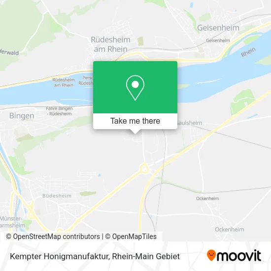 Карта Kempter Honigmanufaktur