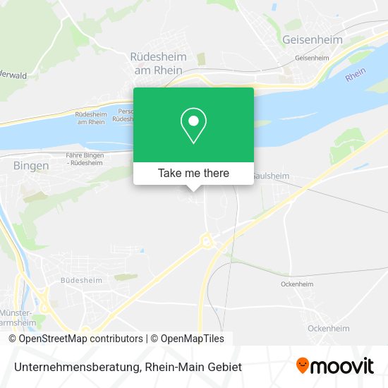 Карта Unternehmensberatung