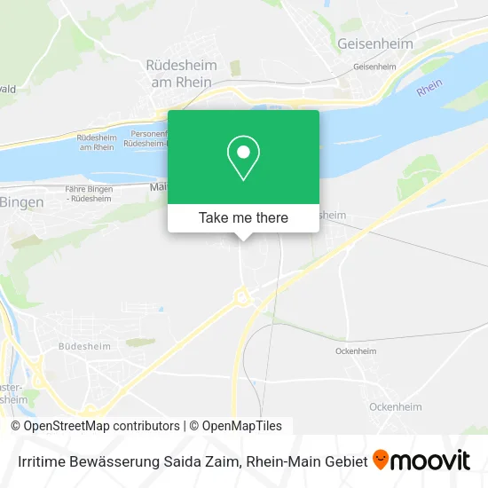 Карта Irritime Bewässerung Saida Zaim