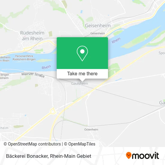 Карта Bäckerei Bonacker