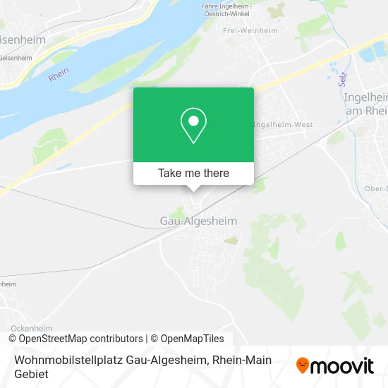 Карта Wohnmobilstellplatz Gau-Algesheim
