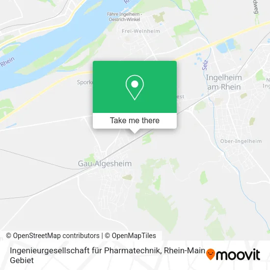 Карта Ingenieurgesellschaft für Pharmatechnik