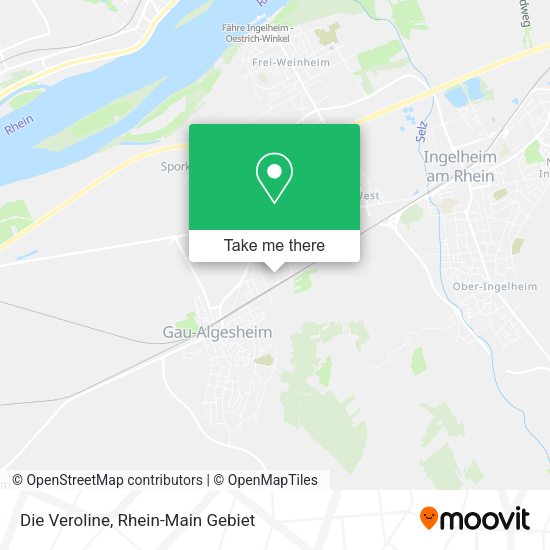 Карта Die Veroline
