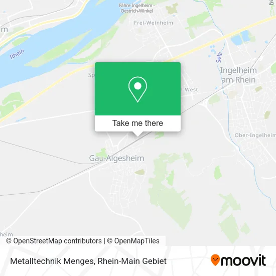Metalltechnik Menges map