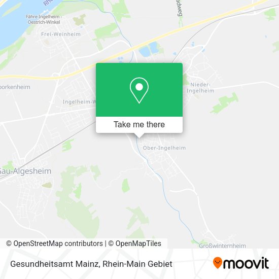 Карта Gesundheitsamt Mainz