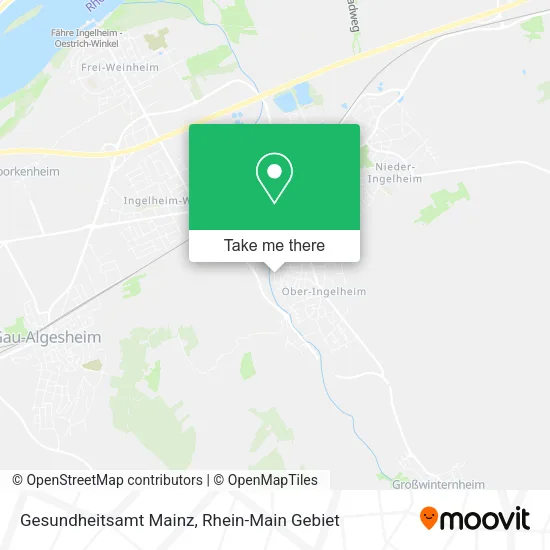 Карта Gesundheitsamt Mainz