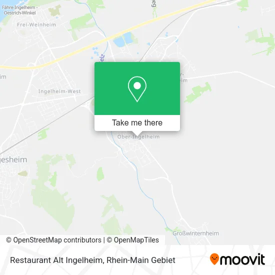 Карта Restaurant Alt Ingelheim