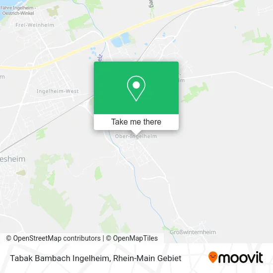 Карта Tabak Bambach Ingelheim
