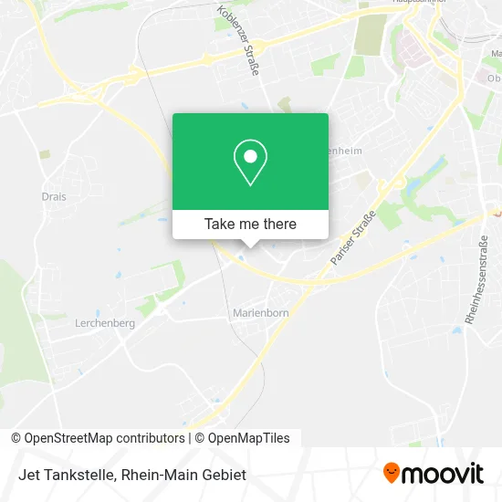 Jet Tankstelle map