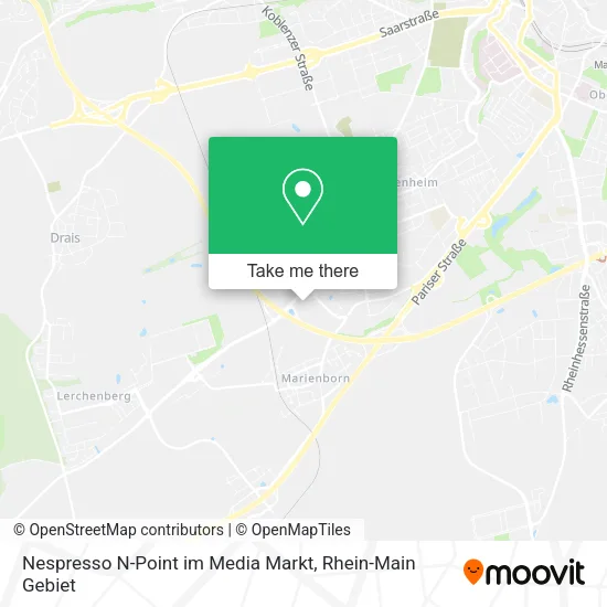 Карта Nespresso N-Point im Media Markt