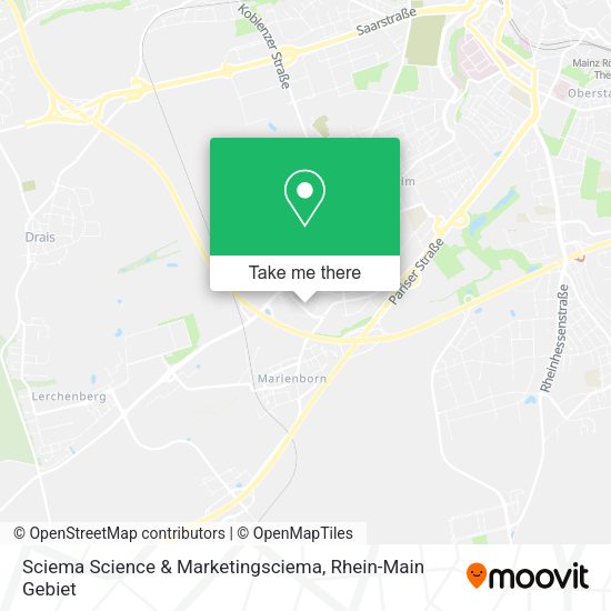 Карта Sciema Science & Marketingsciema