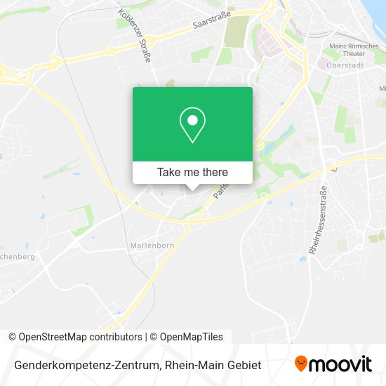 Карта Genderkompetenz-Zentrum