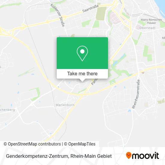 Карта Genderkompetenz-Zentrum