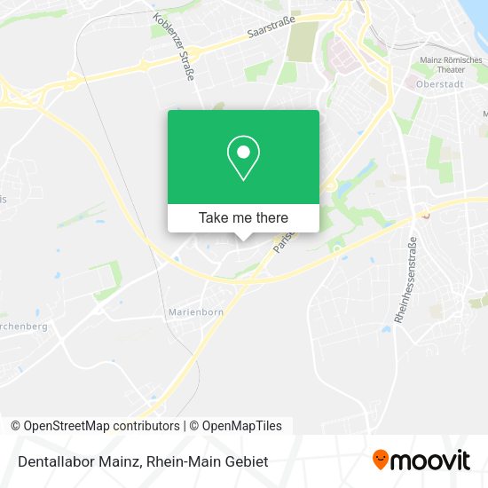 Карта Dentallabor Mainz