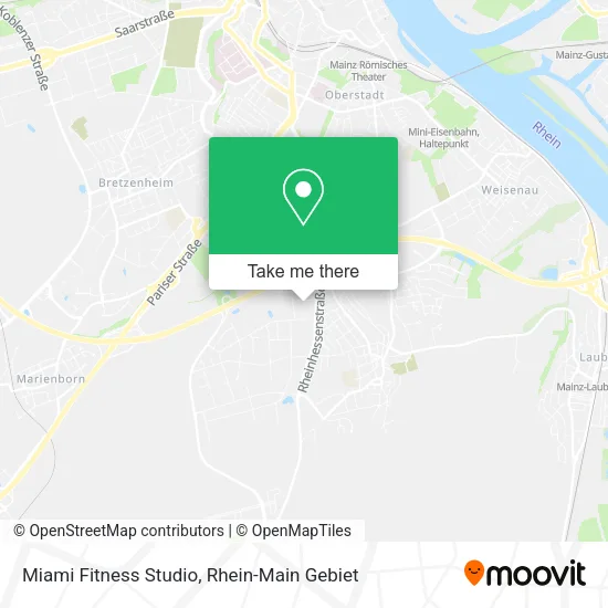 Карта Miami Fitness Studio