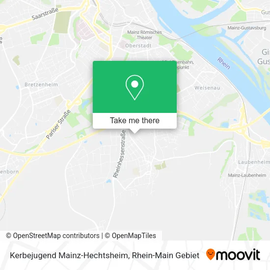 Карта Kerbejugend Mainz-Hechtsheim