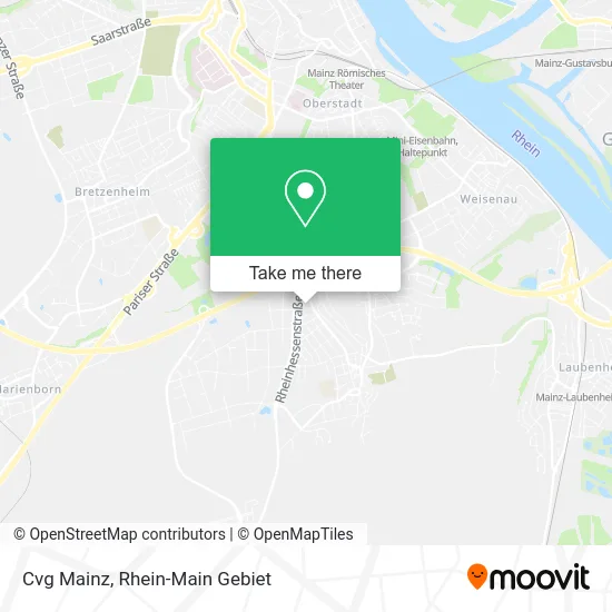 Cvg Mainz map