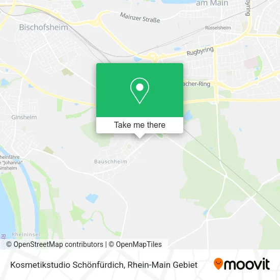 Карта Kosmetikstudio Schönfürdich