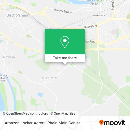 Карта Amazon Locker-Agretti