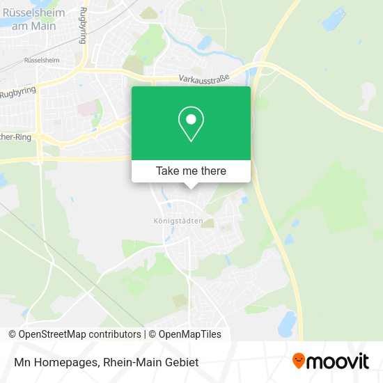 Карта Mn Homepages