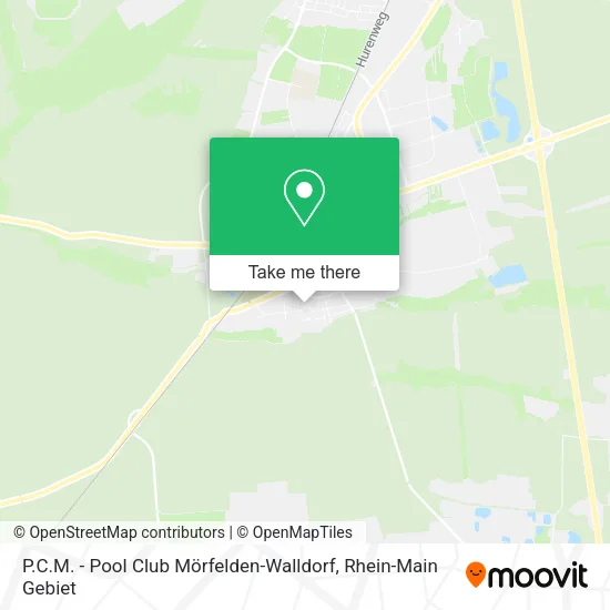 Карта P.C.M. - Pool Club Mörfelden-Walldorf