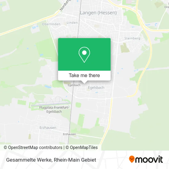 Карта Gesammelte Werke