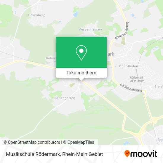 Карта Musikschule Rödermark